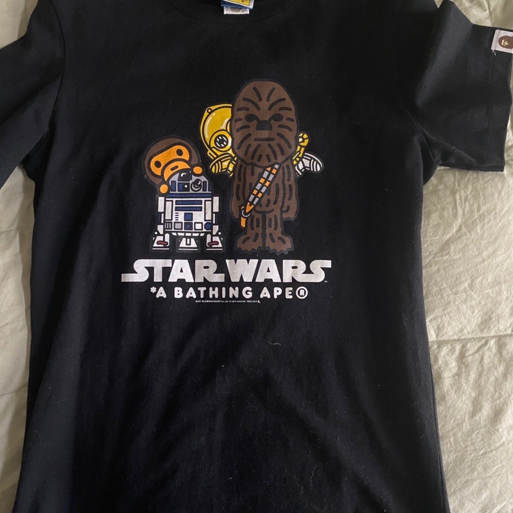 A bathing ape& Star Wars shirt
